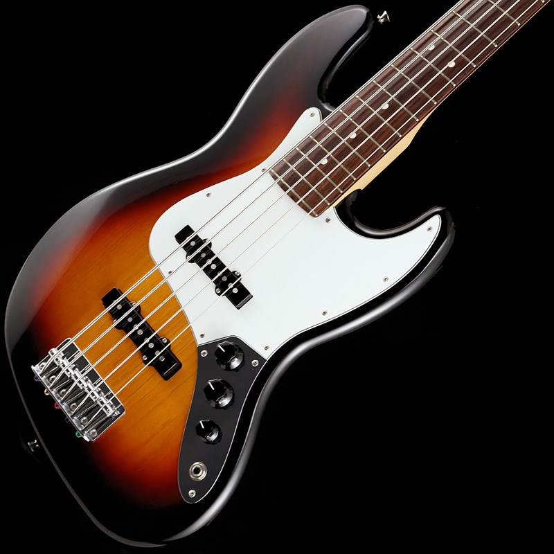 Fender Made in Japan Hybrid II Jazz Bass V (3-Color Sunburst/Rosewood)の画像